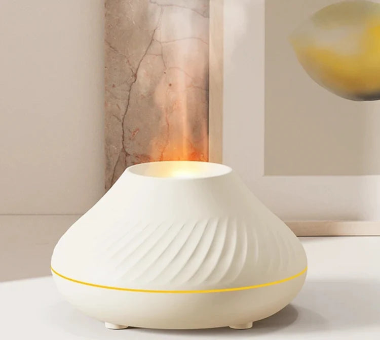 Diffuseur d'Huile Essentielle Effet Flamme